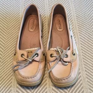 Sperry Top-Sider light pink slip on shoes, 6